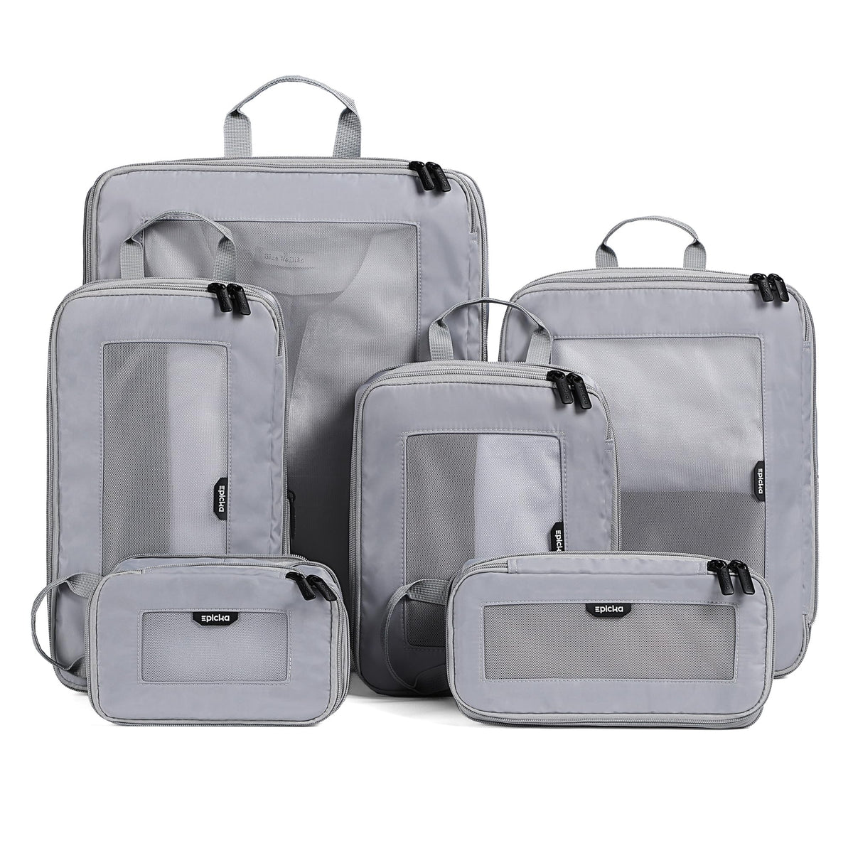EPICKA TripCozy Compression Packing Cubes, 4 Set, Olive Green