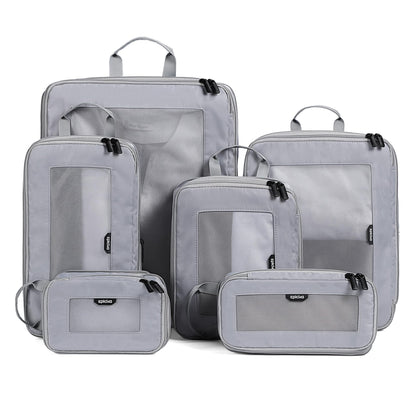 EPICKA TripCozy Compression Packing Cubes, 4 Set, Beige