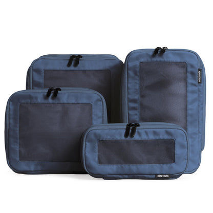 Aerotrunk Compression Packing Cubes for Travel, 6-Pack, Beige
