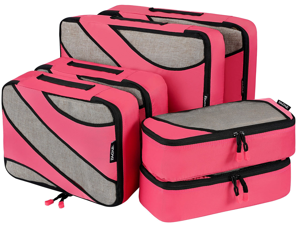 BAGAIL 6 Set Packing Cubes,Travel Luggage Packing Organizers